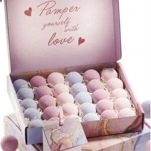 Lovery 30 piece Bath Bomb Set, Handmade,  New/Unopened with Plastic Seal